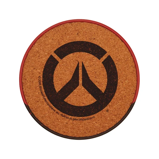 Overwatch - Set of Four Printed Metal Coasters