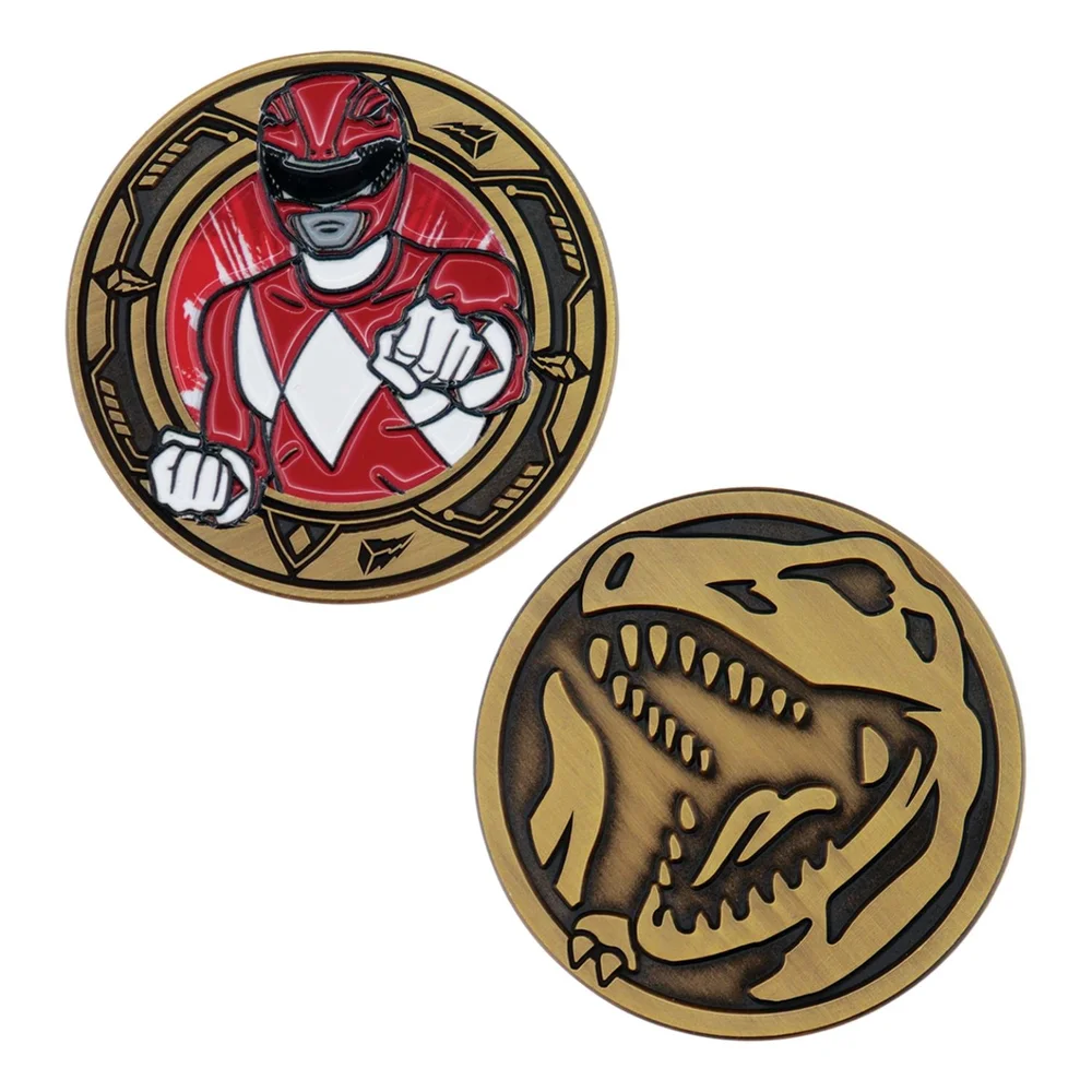 Power Rangers – Limited Edition Red Ranger Coin Image 1