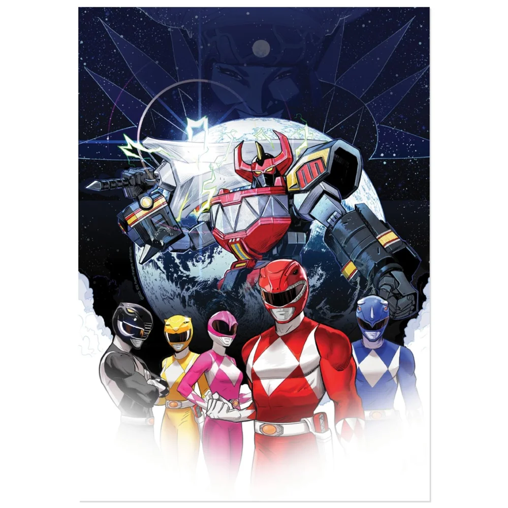 Power Rangers – Limited Edition Art Print Image 1