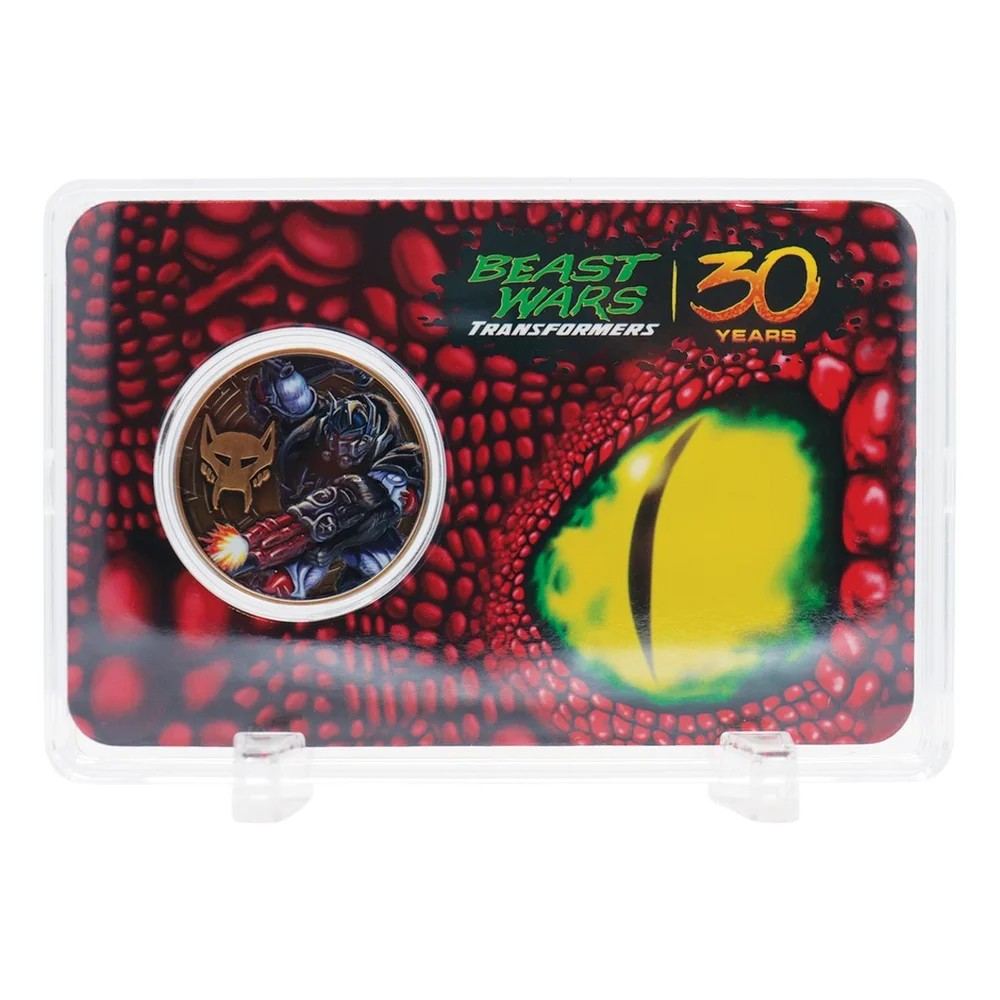 Transformers: Beast Wars – Limited Edition 30th Anniversary Presentation Coin Image 1