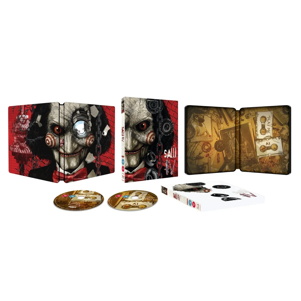 Saw IV 4K UHD & Blu-ray SteelBook Image 1