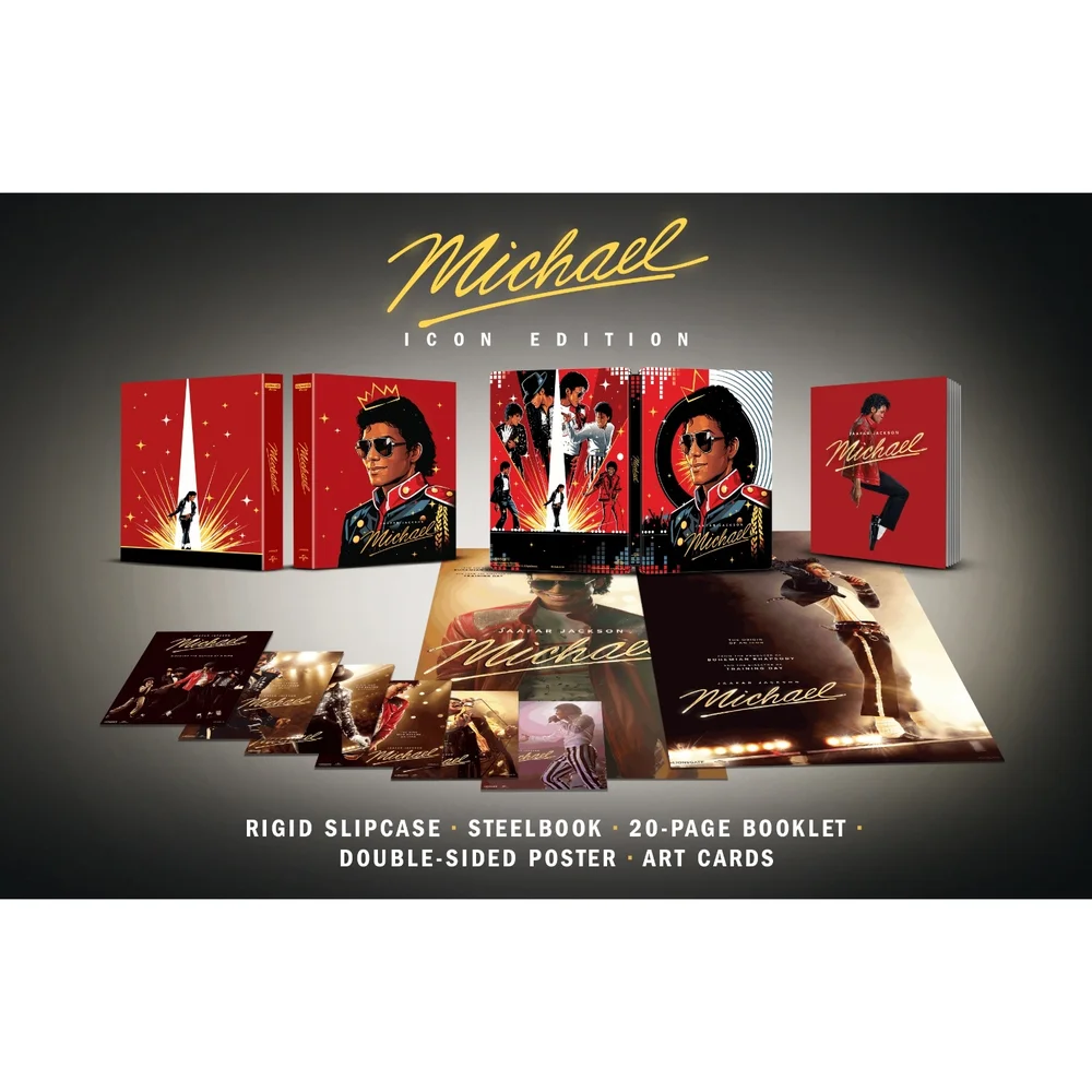 Michael - Icon Edition 4k UHD & Blu-Ray Steelbook Image 1
