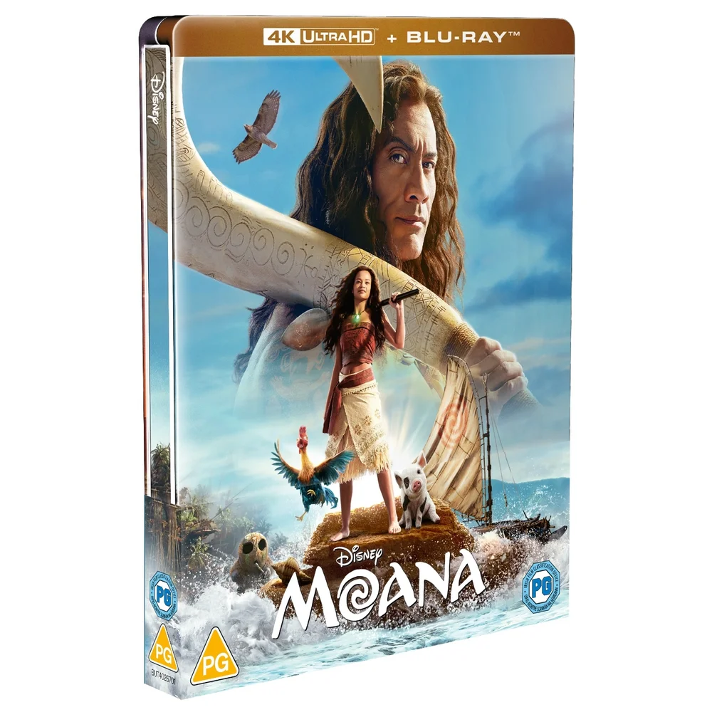 Disney's Moana (Live action) SteelBook 4K UHD & Blu-ray SteelBook® Image 1