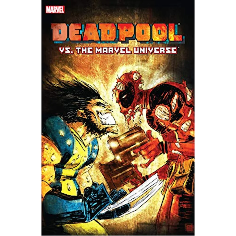Marvel Deadpool Vs. Le roman graphique de l'univers Marvel Livre de poche Image 1