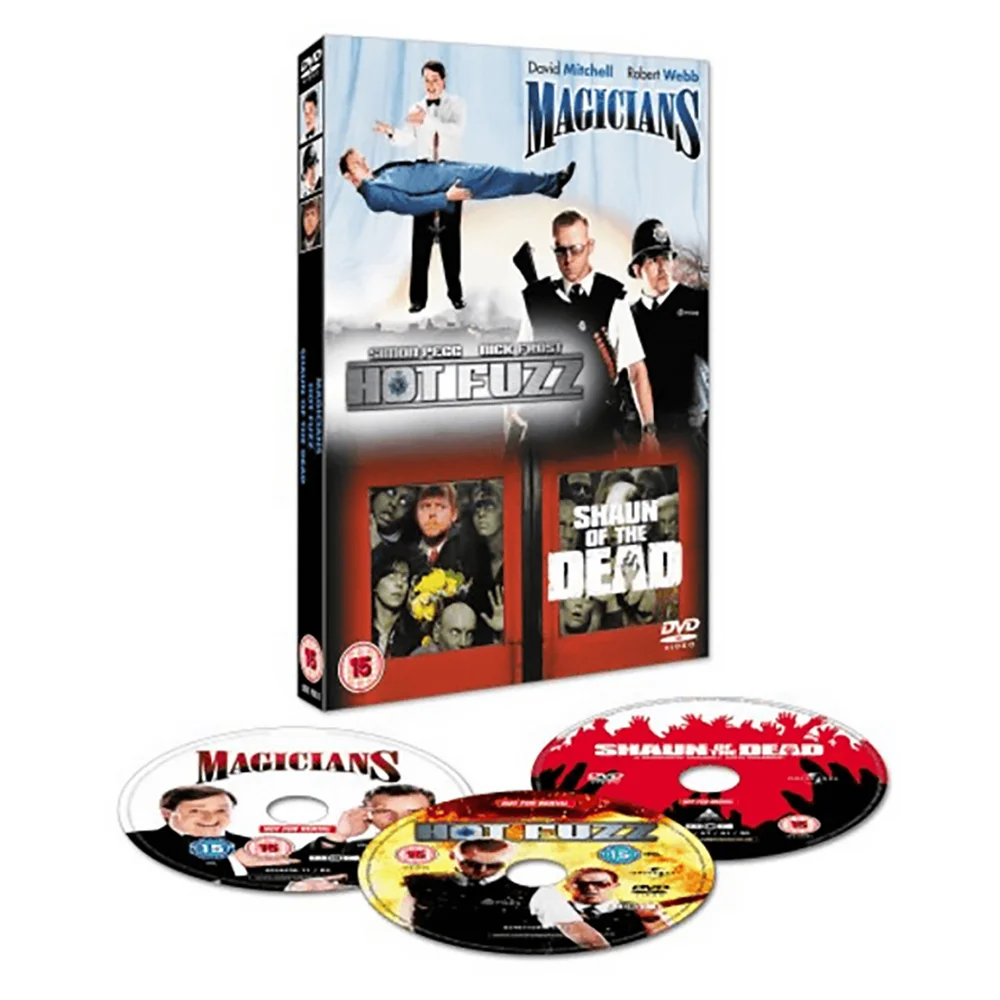 Shaun Of The Dead/Hot Fuzz/Les Magiciens Image 1