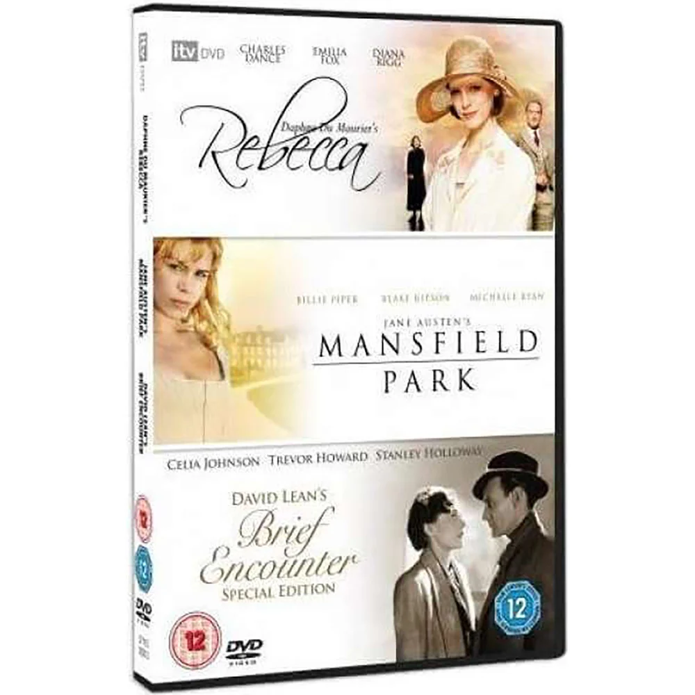 Rebecca/Brief Encounter/Mansfield Park Image 1