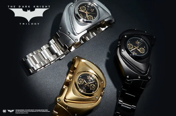 Dust! x Batman Begins<br> Montres Ceintures en Édition Limitée