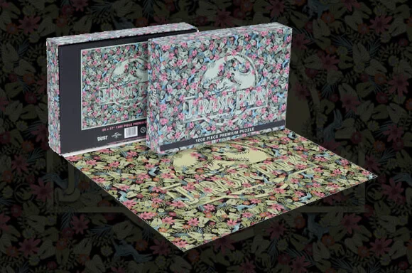 Puzzle 1000pc Dust! x Jurassic Park Clever Girl