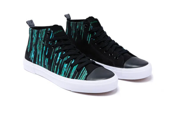 Chaussures Matrix en toile noire de haute qualitée