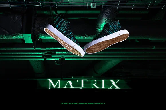 Chaussures Matrix en toile noire de haute qualité