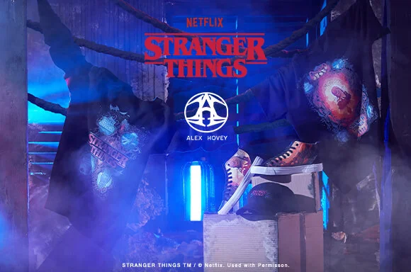 STRANGER THINGS X ALEX HOVEY