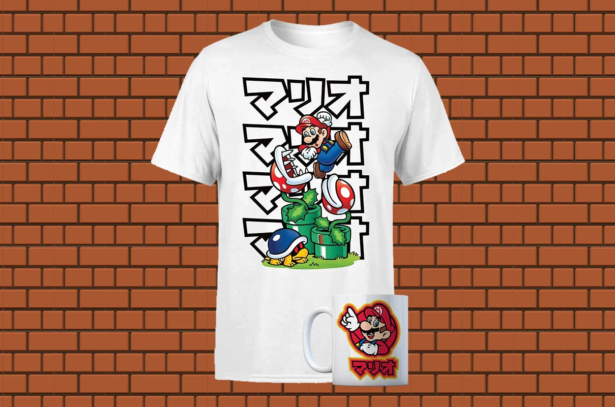 T-SHIRT NINTENDO + MUG