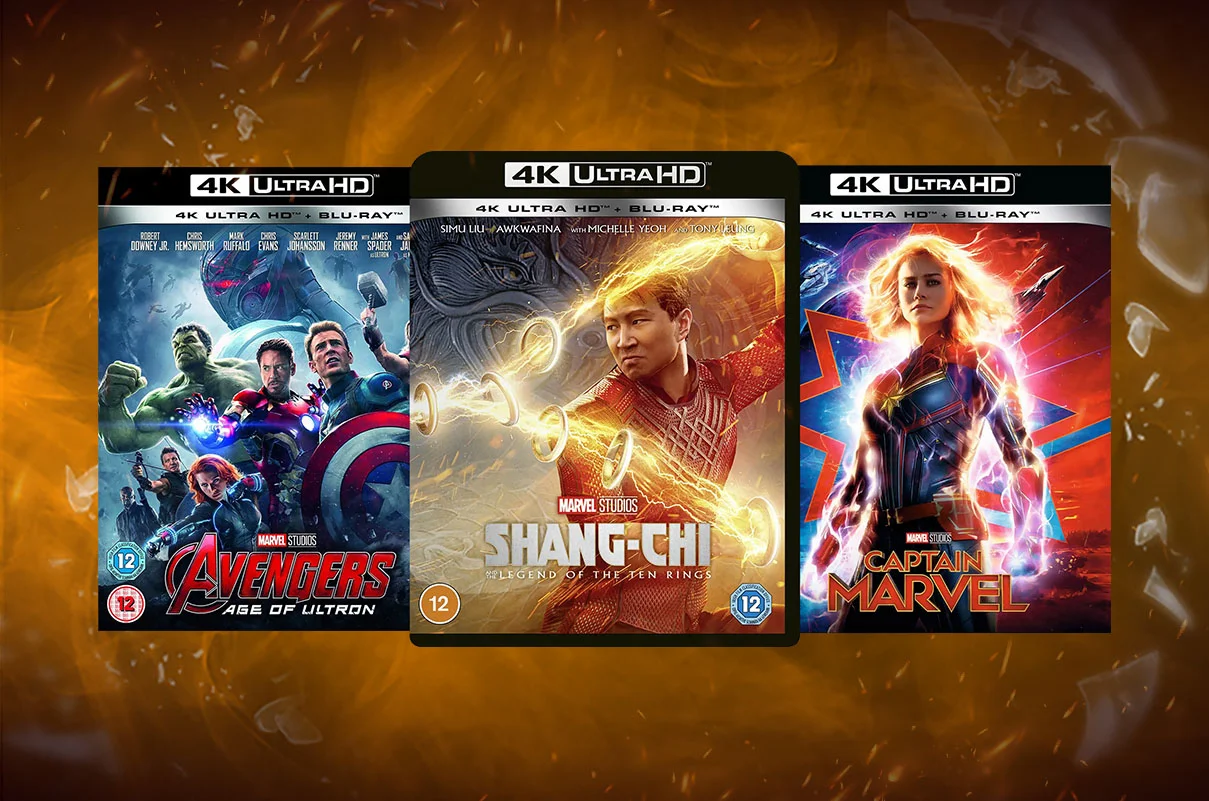 Titres Marvel : 4K, Blu-Ray & DVD