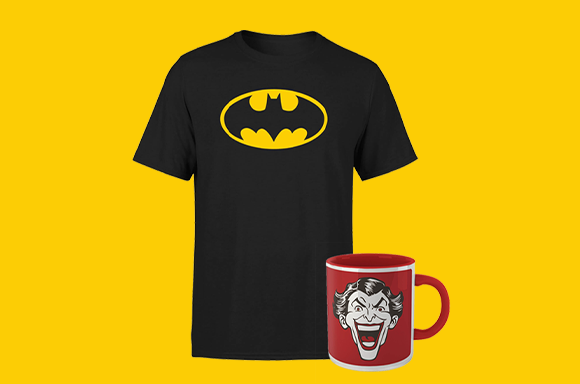 DC - T-shirt & Mug Bundle only £8.99