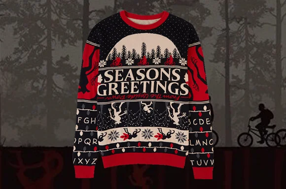 Pull de Noël Stranger Things