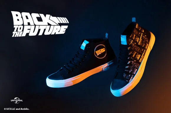 Chaussures Coupe Haute Adulte Akedo x Retour Ves le Futur