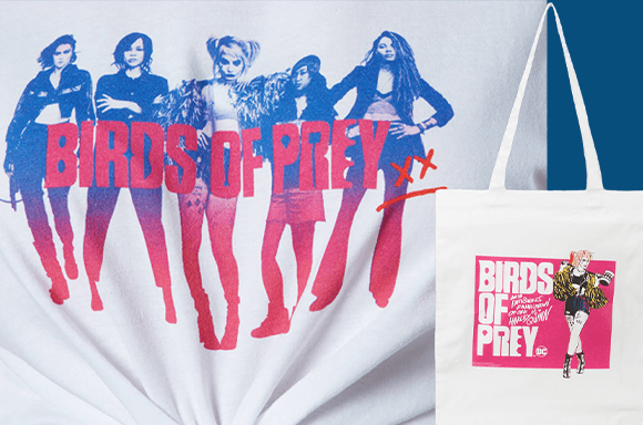 LOT DC - T-shirt & Tote Bag 9,99€ seulement !