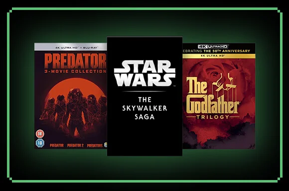 COFFRETS 4K UHD, BLU-RAY & DVD