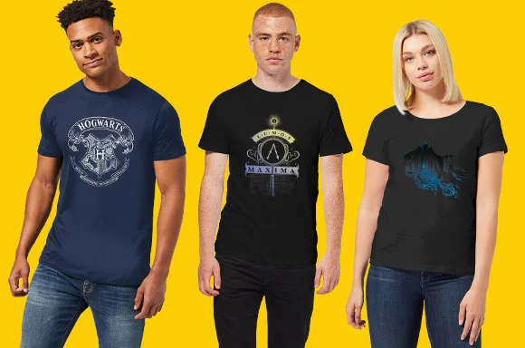 T-SHIRTS HARRY POTTER : 2 POUR 20€
