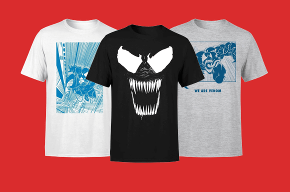 T-Shirts Venom à 9,999€ seulement
