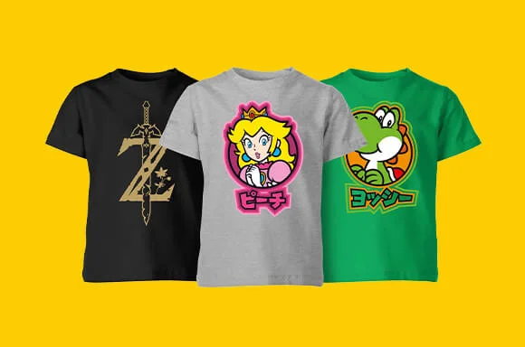 T-Shirts Enfant Nintendo à 6,99€ Seulement