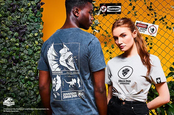 40% OFF JURASSIC PARK CLOTHING!
