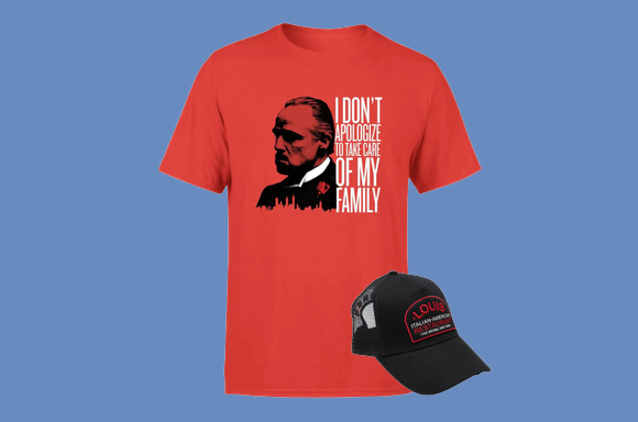 Lot Le Parrain : T-Shirt & Casquette