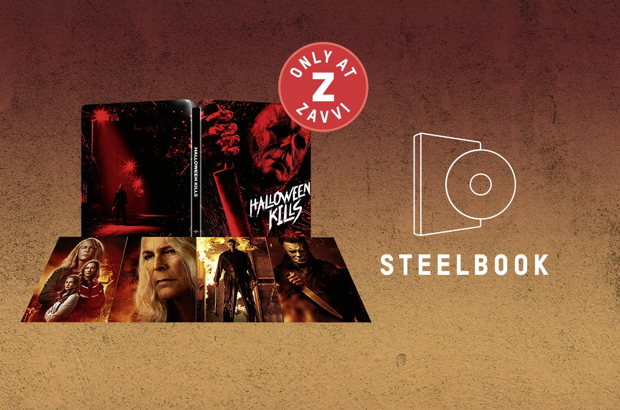 ZAVVI EXCLUSIVE HALLOWEEN KILLS LIMITED EDITION STEELBOOK