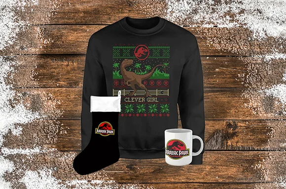 LOT DE NOËL JURASSIC PARK
