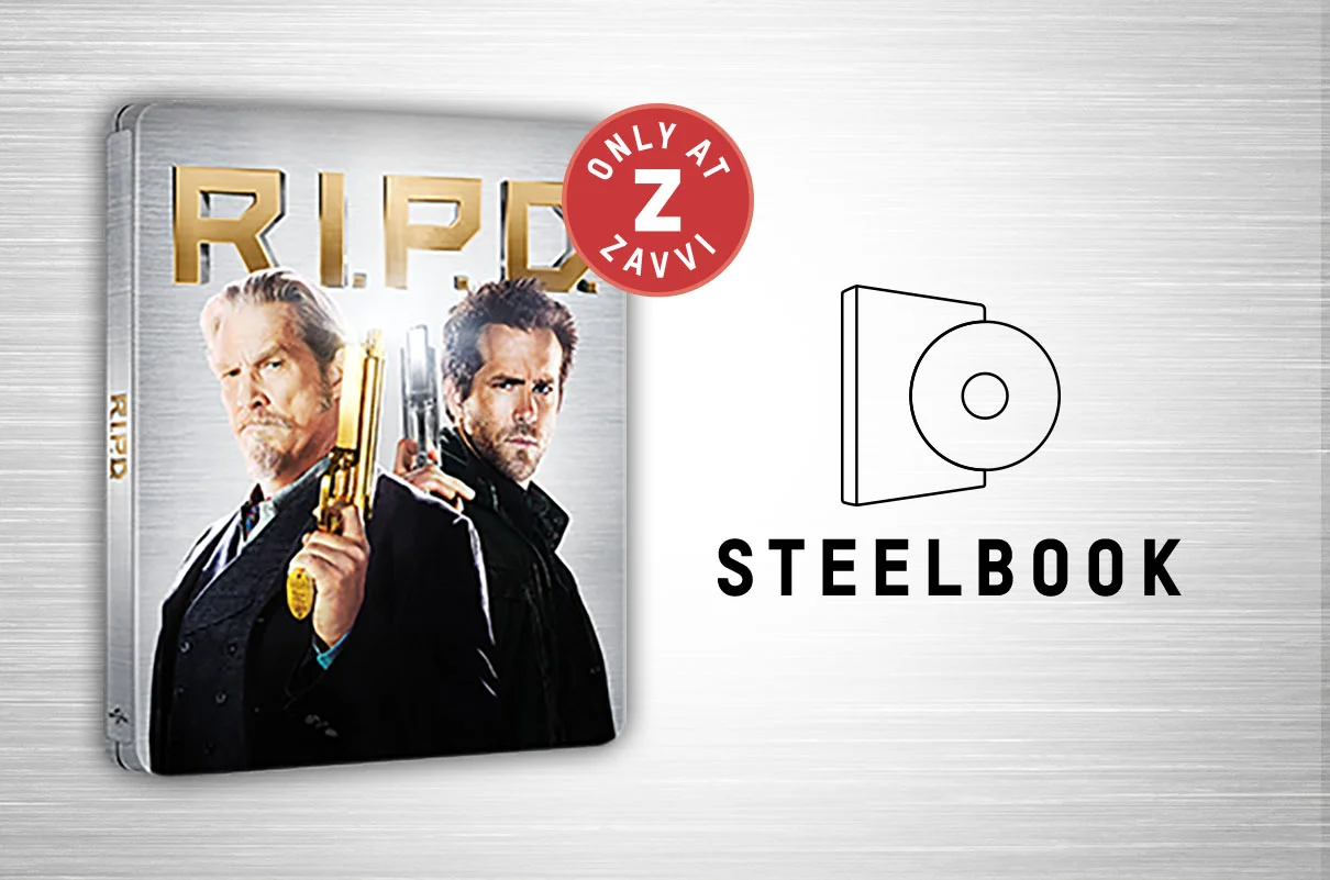 R.I.P.D.<BR>4K UHD<BR>STEELBOOK
