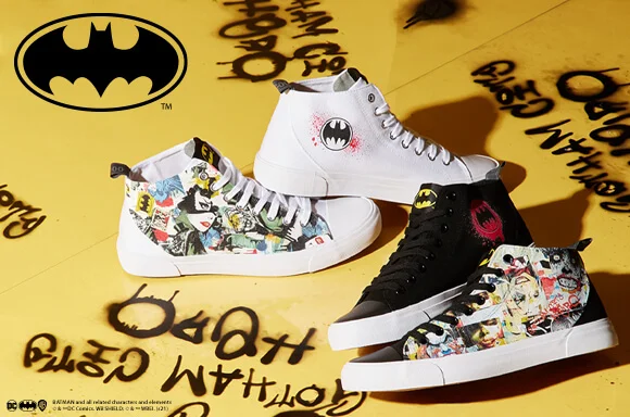 Akedo x Batman Mash Up <br> Chaussures Adulte Coupe Haute