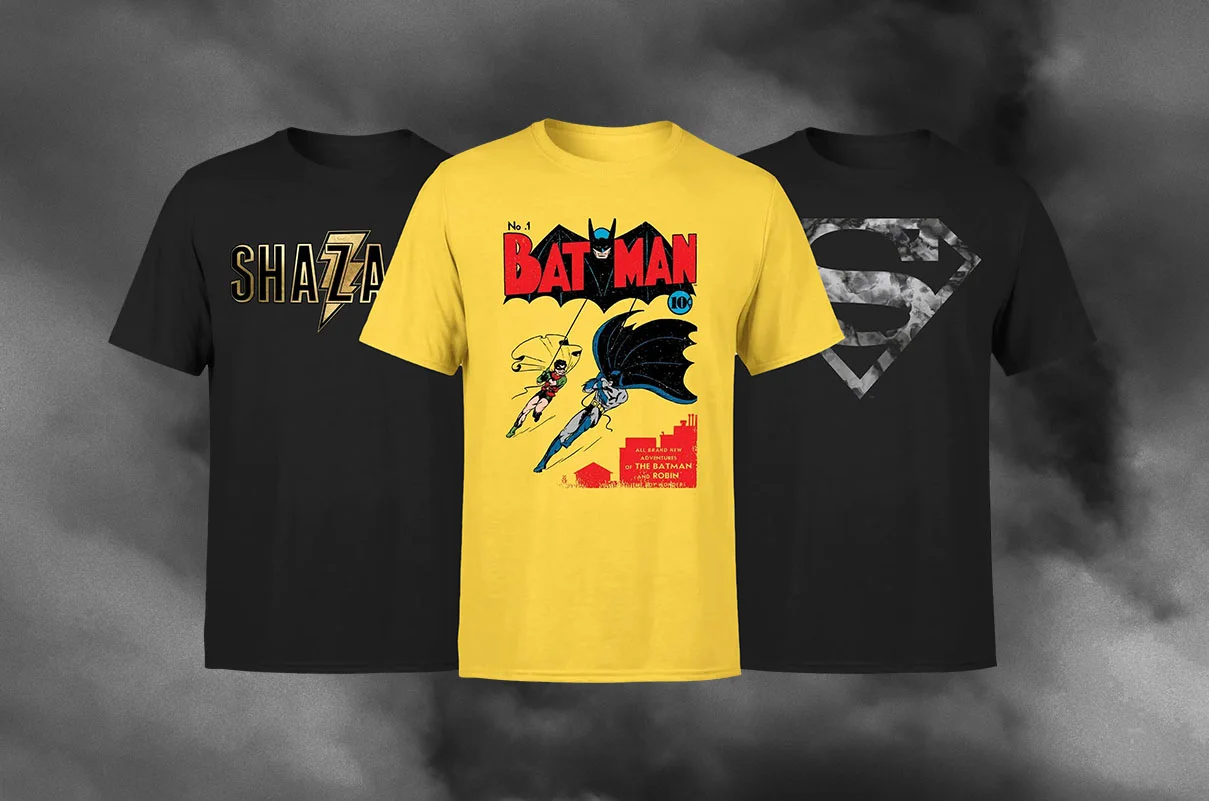 30% DE RÉDUCTION SUR LES VÊTEMENTS DC