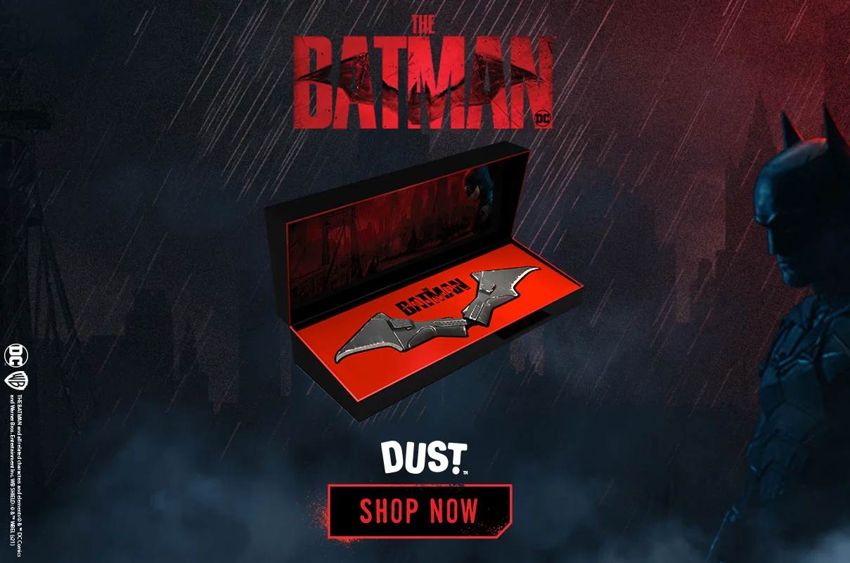 Faites vite car il n'y a que 1000 exemplaires de ces répliques de Batarang disponibles, en exclusivité chez Zavvi !