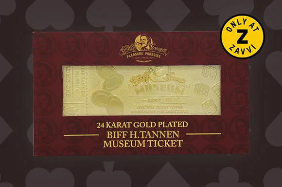24K BTTF REPLICA TICKETS