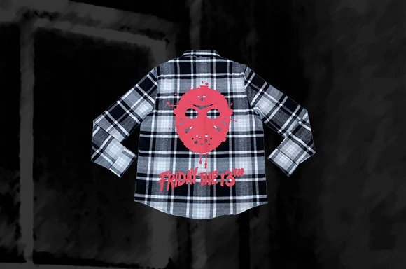 CHEMISE FLANNELLE VENDREDI 13.