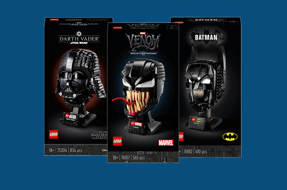30% de réduction sur les bustes LEGO !