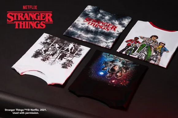 Sélection de vêtements STRANGER THINGS