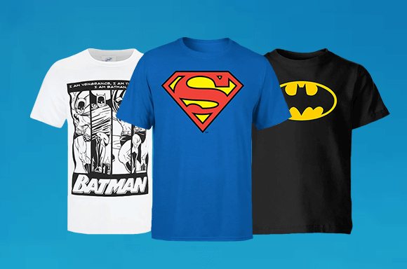 T-SHIRTS DC COMICS
