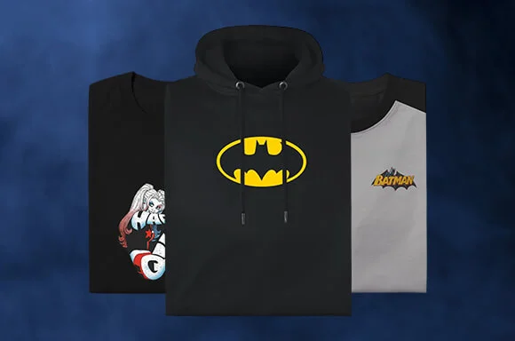 30% de réduction sur les vêtements DC