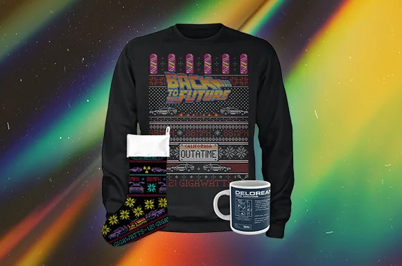 LOT DE NOËL RETOUR VERS LE FUTUR