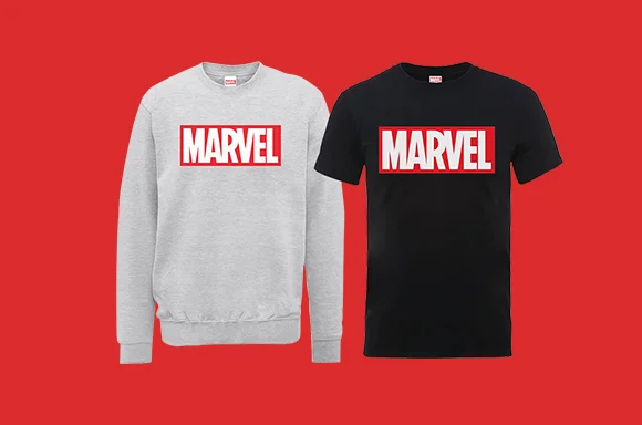 Sweatshirt & T-Shirt Marvel à 16,99€