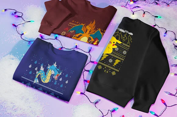 PULLS DE NOËL POKÉMON.