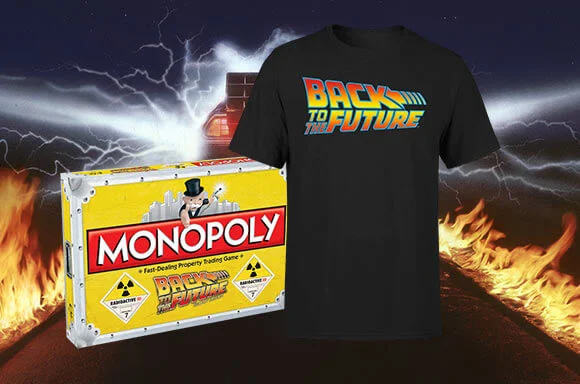 RETOUR VERS LE FUTUR<BR>T-SHIRT & JEU DE SOCIÉTÉ