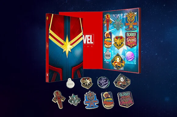Licensed pins sets