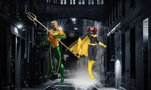 FIGURINES DC COMICS<BR>2 POUR 22 €