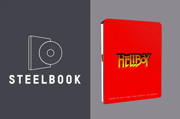 LOT STEELBOOK HELLBOY 4K