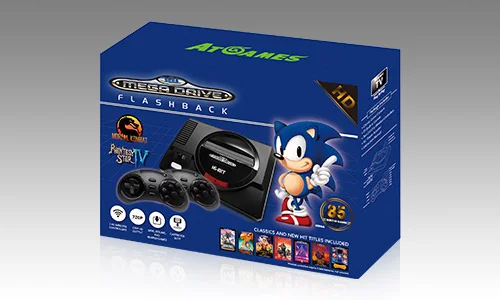 SEGA MÉGA DRIVE MINI AVEC MANETTES SANS FIL