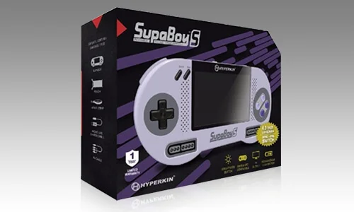 CONSOLE PORTABLE SUPABOY S (PAL + NTSC) SNES / SUPER FAMICOM