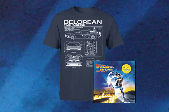 Vinyle & T-Shirt Retour vers le Futur