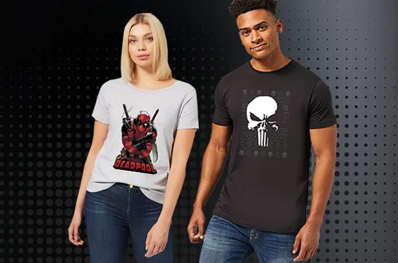 2 T-Shirts GEEK pour 28,99€